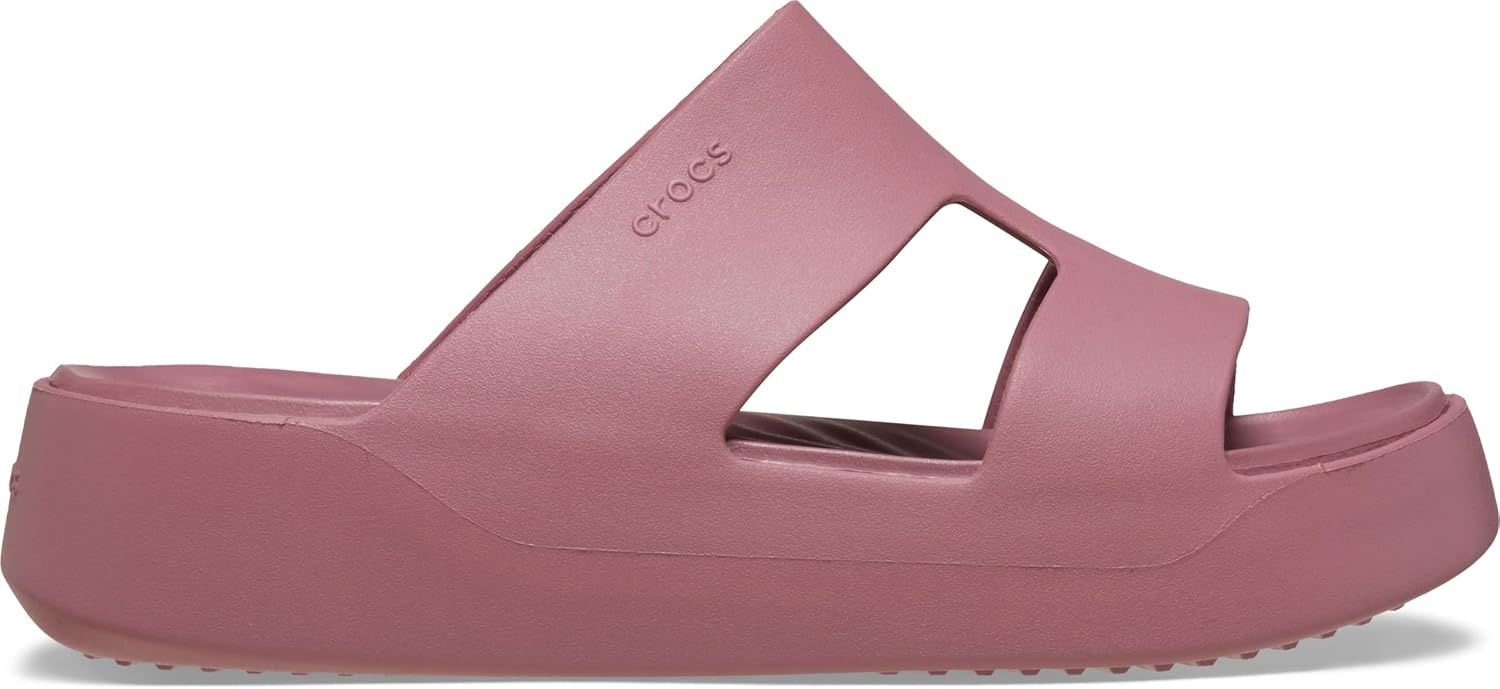 image:imageCrocs Getaway Platform HStrap Wedge Sandals for WomenCassis