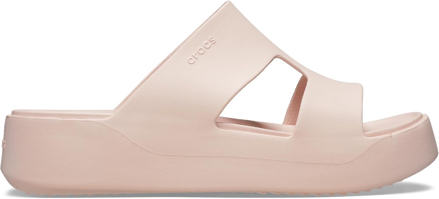image:imageCrocs Getaway Platform HStrap Wedge Sandals for WomenQuartz