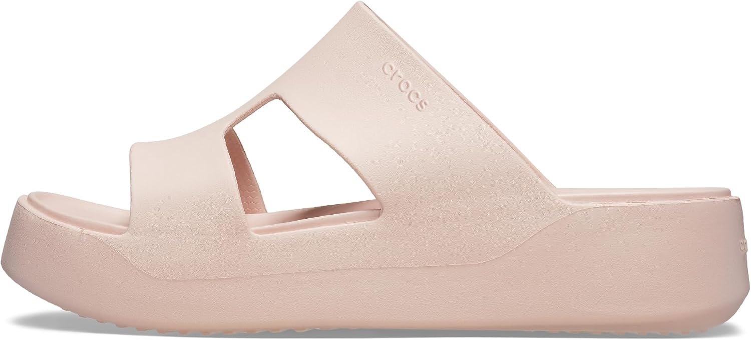 image:imageCrocs Getaway Platform HStrap Wedge Sandals for WomenQuartz