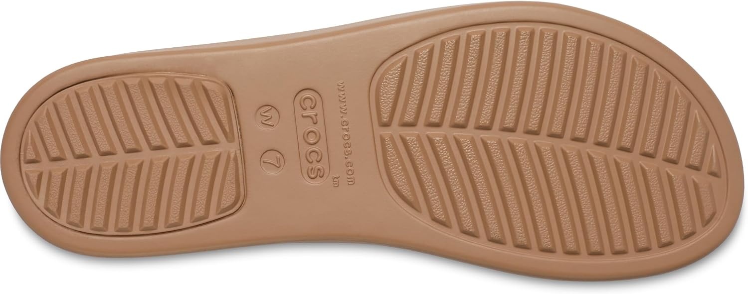 image:imageCrocs Womens Brooklyn Low Wedge SandalsMilk Chocolate