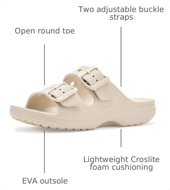 image:imageCrocs Womens Classic Saturday SandalsFrappe