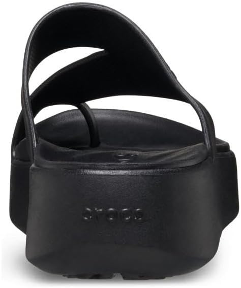 image:imageCrocs Womens Getaway Toe Loop Platform SandalsBlack