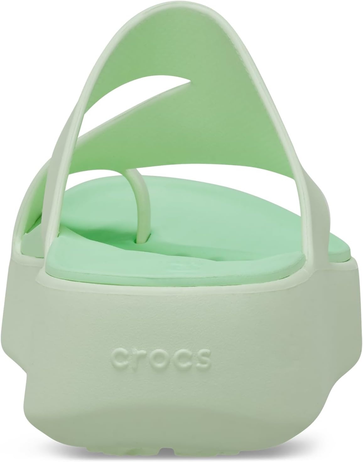 image:imageCrocs Womens Getaway Toe Loop Platform SandalsJade Tint