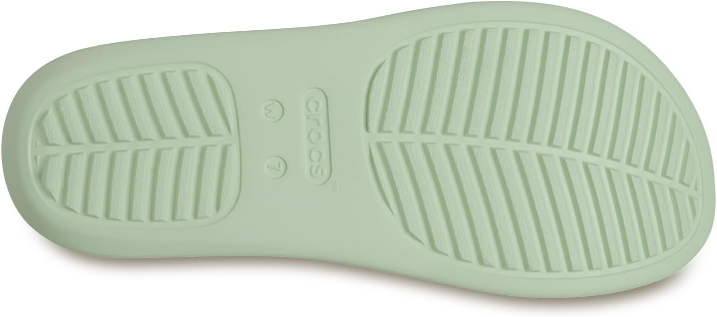 image:imageCrocs Womens Getaway Toe Loop Platform SandalsJade Tint