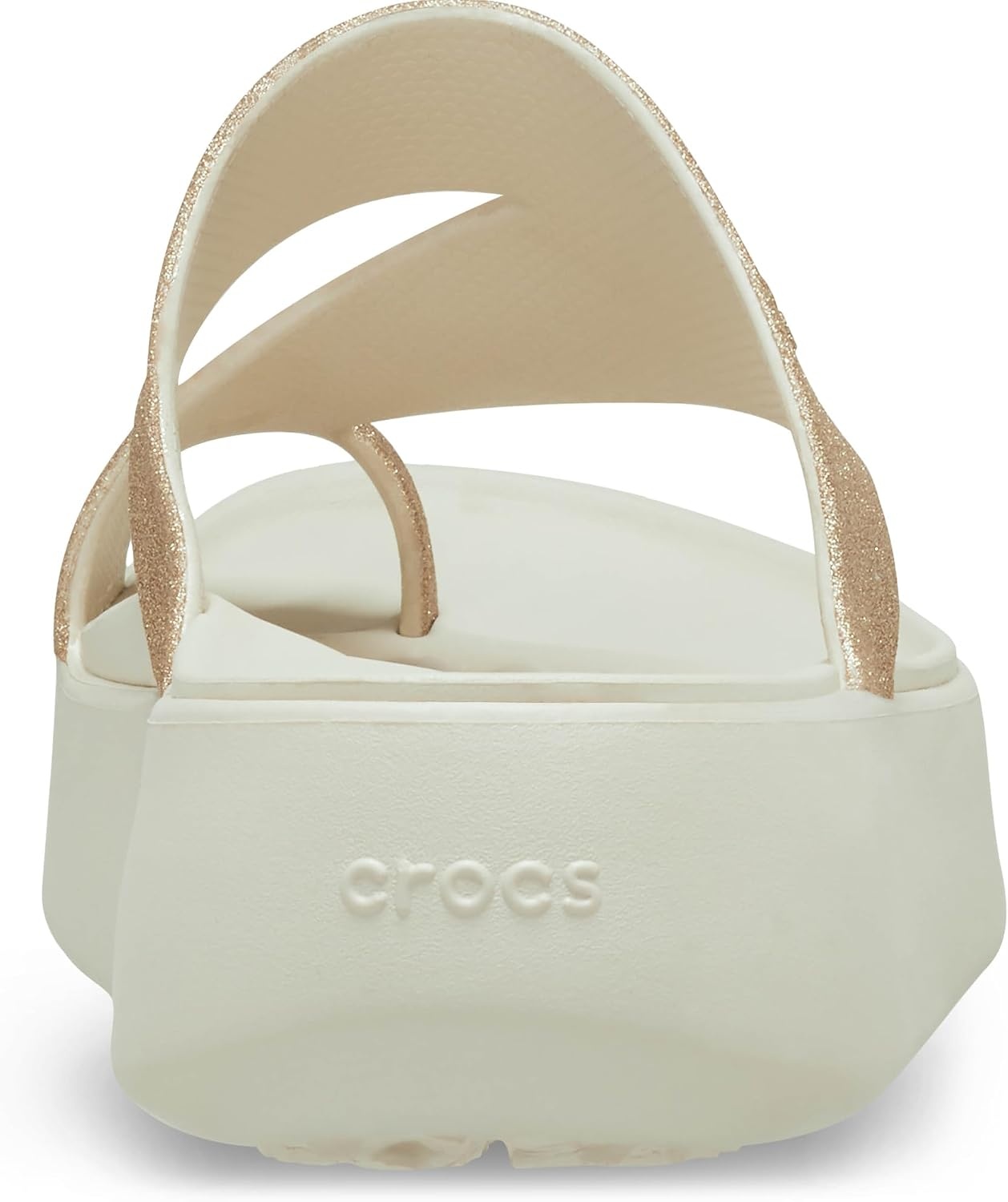 image:imageCrocs Womens Getaway Toe Loop Platform SandalsStucco