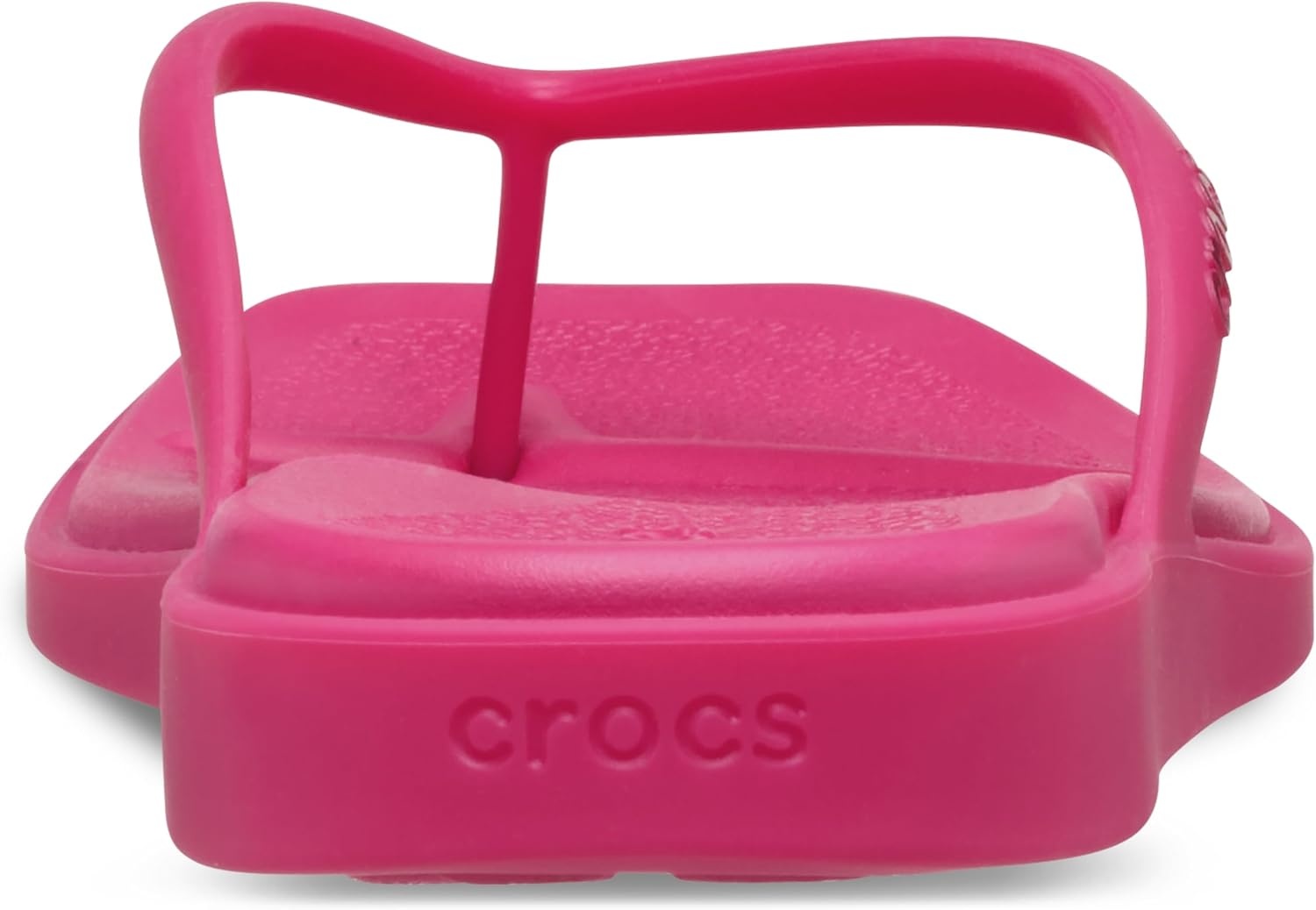 image:imageCrocs Womens Miami Flip Flops Square Toe Flat 360 Degree Comfort Croslite Foam FootbedDragon Fruit