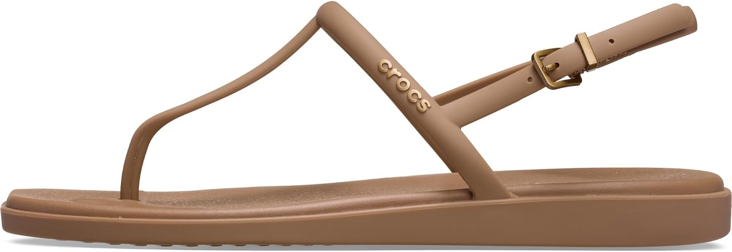 image:imageCrocs Womens Miami Thong SandalMilk Chocolate