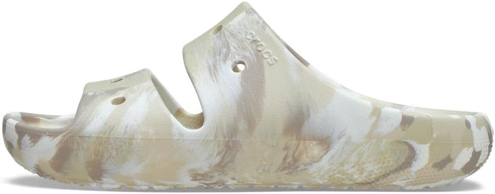 image:imageCrocs unisexadult Classic Marbled SandalsBoneMulti