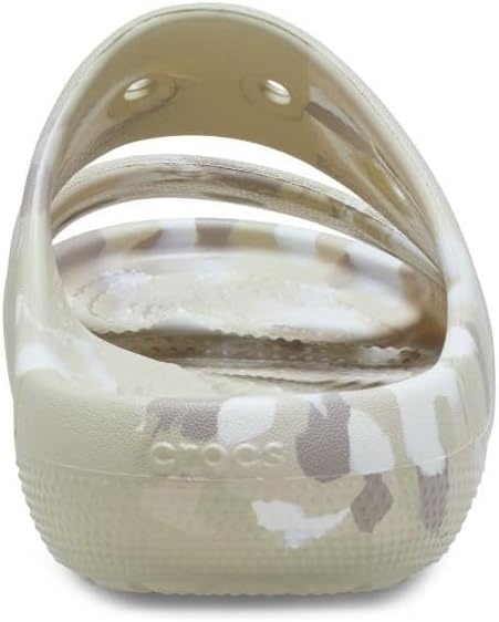 image:imageCrocs unisexadult Classic Marbled SandalsBoneMulti