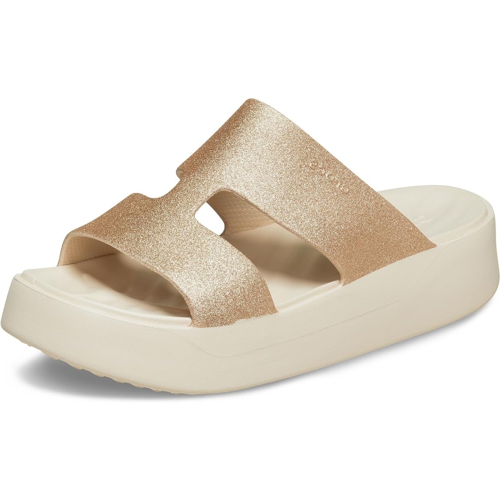 image:imageCrocs Getaway Platform HStrap Wedge Sandals for WomenStucco