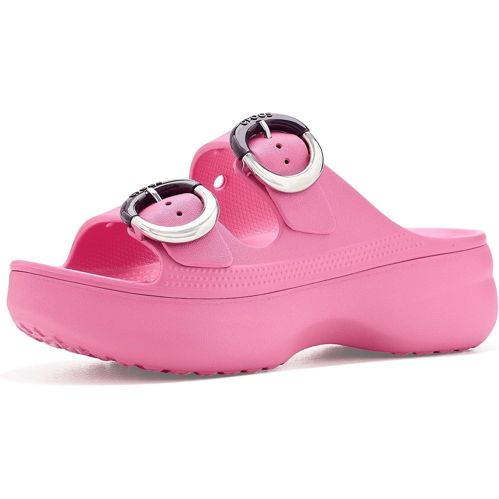 image:imageCrocs Saturday Buckle Platform SandalsPink Lemonade