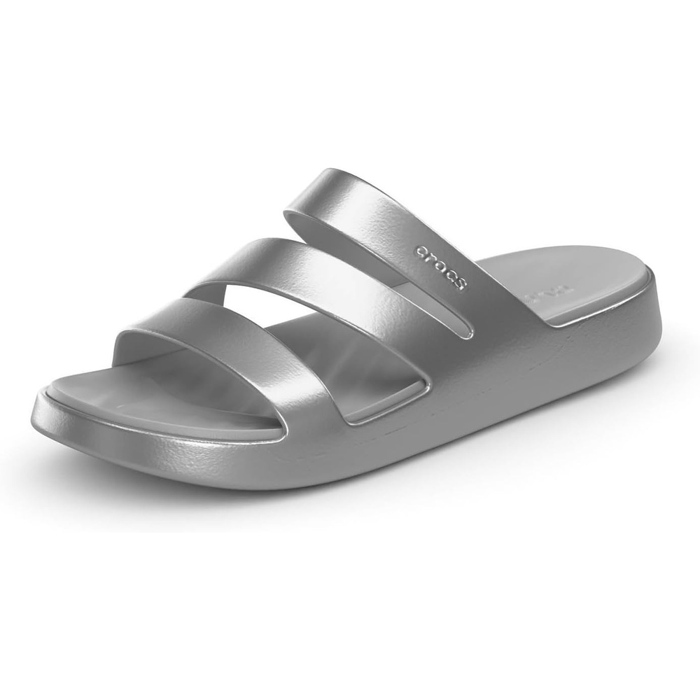 image:imageCrocs Women Getaway Strappy SandalsSilver