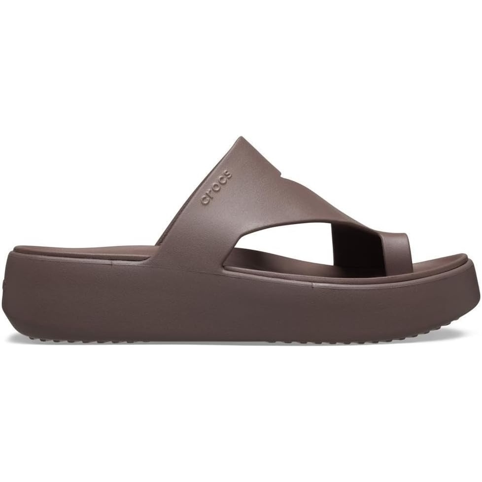 image:imageCrocs Womens Getaway Toe Loop Platform SandalsTruffle