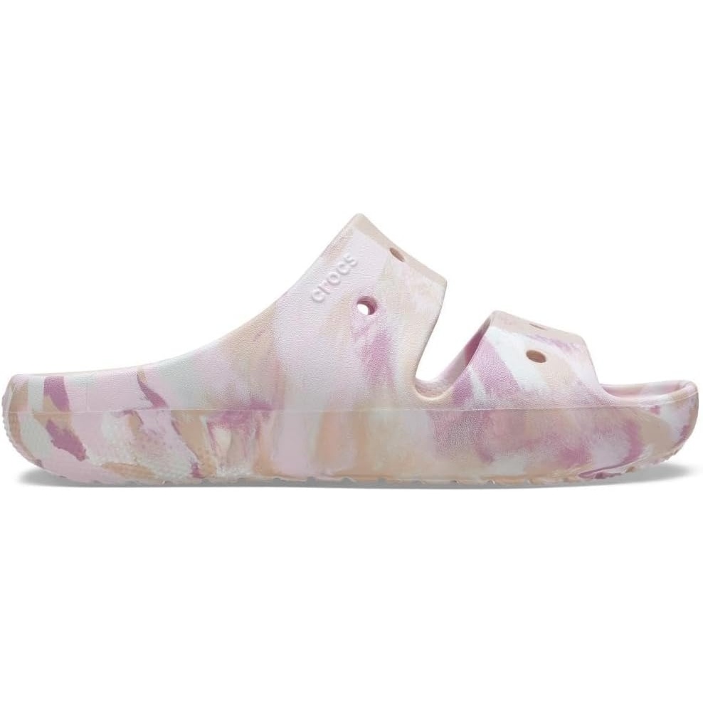 image:imageCrocs unisexadult Classic Marbled SandalsQuartzMulti