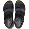 Crocs Brooklyn Sky Sandals, Wedge Sandals(Black/Cashew)