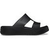 Crocs Getaway Platform H-Strap, Wedge Sandals for Women(Black)