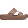 Crocs Getaway Platform H-Strap, Wedge Sandals for Women(Brown)