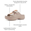 Crocs Saturday Buckle Platform Sandals(Dulce)