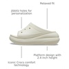 Crocs Unisex-Adult Crush Slide(Bone)