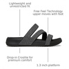 Crocs Women Getaway Strappy Sandals(Black Gems)