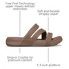 Crocs Women Getaway Strappy Sandals(Latte Gems)