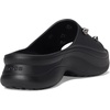 Crocs Women’s Bae Slide Platform Sandals(Black Studded)