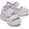Crocs Women’s Bae Slide Platform Sandals(Frosted Grape)