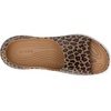Crocs Women’s Bae Slide Platform Sandals(Sepia/Leopard)