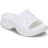 Crocs Women’s Bae Slide Platform Sandals(White)