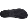 Crocs Women’s Brooklyn 4U Low Wedges, Platform Wedge Sandals for Women(Black/Cross-strap)