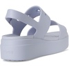 Crocs Women’s Brooklyn 4U Low Wedges, Platform Wedge Sandals for Women(Purple Moon)
