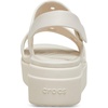 Crocs Women’s Brooklyn 4U Low Wedges, Platform Wedge Sandals for Women(Stucco)