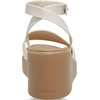 Crocs Women’s Brooklyn Ankle Strap Wedges(Sandstone/Sepia)