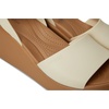 Crocs Women’s Brooklyn Ankle Strap Wedges(Sandstone/Sepia)