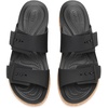 Crocs Women’s Brooklyn Buckle Low Sandals(Black 2)