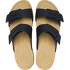 Crocs Women’s Brooklyn Buckle Low Sandals(Black/Tan)