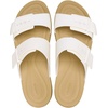 Crocs Women’s Brooklyn Buckle Low Sandals(Chalk/Tan)