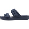 Crocs Women’s Brooklyn Buckle Low Sandals(Navy)