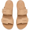 Crocs Women’s Brooklyn Buckle Low Sandals(Umber 1)