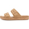Crocs Women’s Brooklyn Buckle Low Sandals(Umber 1)