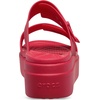 Crocs Women’s Brooklyn Buckle Low Wedges(Digital Rasberry)