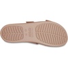 Crocs Women’s Brooklyn Buckle Low Wedges(Latte)