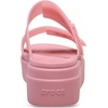 Crocs Women’s Brooklyn Buckle Low Wedges(Rosette)