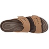 Crocs Women’s Brooklyn Cork Buckle Sandals(Milk Chocolate)