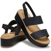 Crocs Women’s Brooklyn Low Wedge Sandals(Black/Cashew1)