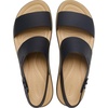 Crocs Women’s Brooklyn Low Wedge Sandals(Black/Cashew1)