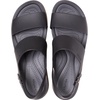 Crocs Women’s Brooklyn Low Wedge Sandals(Black/Mushroom)