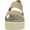 Crocs Women’s Brooklyn Low Wedge Sandals(Khaki Bone)