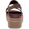 Crocs Women’s Brooklyn Low Wedge Sandals(Mocha/Mushroom)