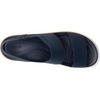 Crocs Women’s Brooklyn Low Wedge Sandals(Navy/Tan)